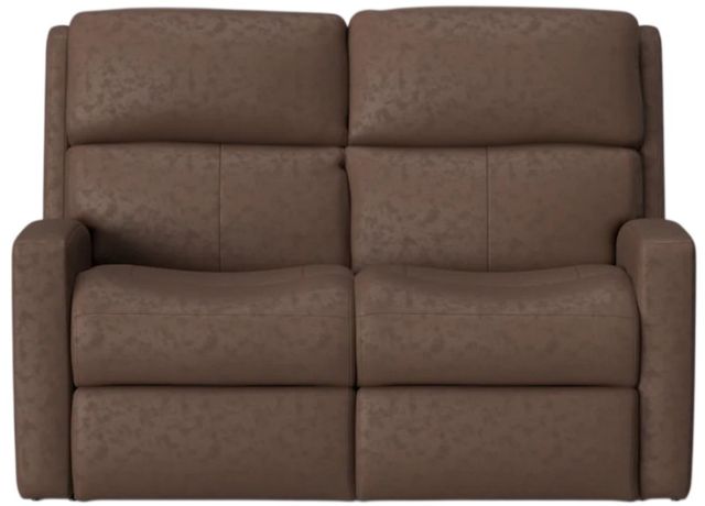 Flexsteel® Customizable Catalina Leather Power Reclining Loveseat-2