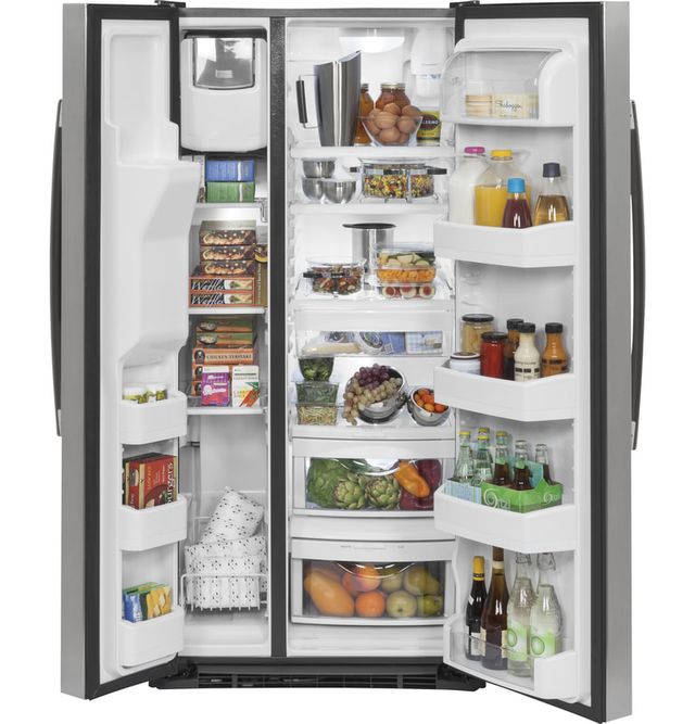 Crosley® 33 in. 23.2 Cu. Ft. Stainless Steel Side by Side Refrigerator-2