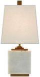 Currey & Company Annelore White Table Lamp-1