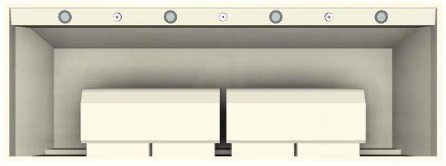 Vent-A-Hood® Designer Series 66" Biscuit Wall Mounted Range Hood-3