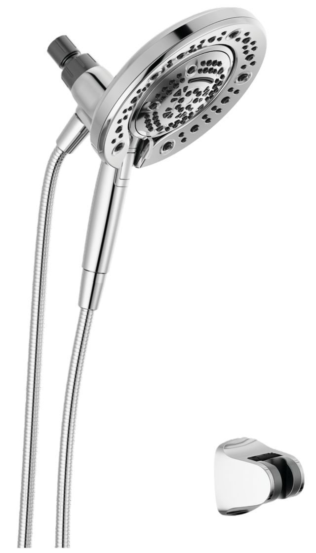 Delta Universal Showering In2ition® Chrome 7-Setting 2-in-1 Shower-0