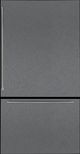 Gaggenau Vario Cooling Expressive Series 36" Dark Brushed Stainless Steel Refrigerator Door Panel with Handles-0