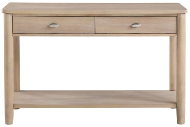 Homelegance® Myrna Wire Brushed Power Glaze Natural Sofa Table-2