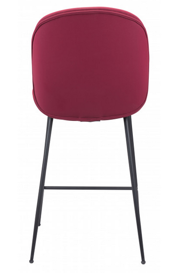 Zuo® Modern Miles Red Counter Chair-1
