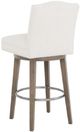 Fairfield® Customizable Entree Dining Camel Short Back Swivel Bar Stool-3
