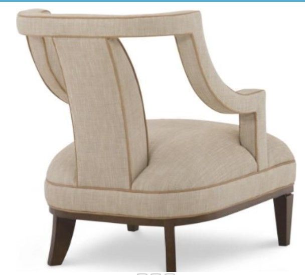 Wesley Hall Charming Beige Chair-2