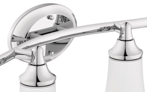 Moen® Eva™ Chrome Four Globe Bath Ligh-1