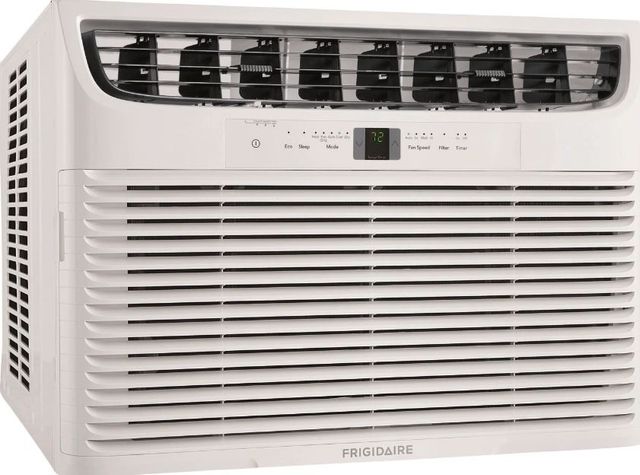 Frigidaire® 18,000 BTU White Window Room Air Conditioner with Supplemental Heat-0