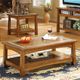 Riverside Furniture Craftsman Home Brown Coffee Table-3