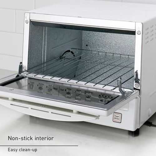 Panasonic® FlashXpress White 4 Slice Toaster Oven-1