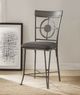 ACME Furniture Landis 2-Piece Gray/Gunmetal Counter Chair Set-1