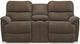 La-Z-Boy® Trouper Mink Power Reclining Loveseat with Console-0