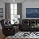 Best® Home Furnishings Customizable Zaynah Leather Power Reclining Space Saver® Loveseat-1