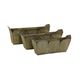A & B Home 3-Piece Gold Planter Set-0