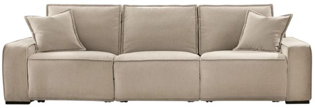 Benchcraft® Carceri 3-Piece Cashmere Power Reclining Small Spaced Sectional Sofa-0