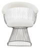 VIG Furniture Modrest Chandler Silver/White Dining Chair-1