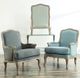 Elements International Artesia Midtown Slate Arm Chair-2