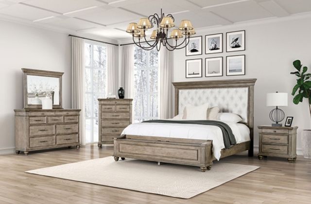 Furniture of America® Philomath Aged Oak Chest-1