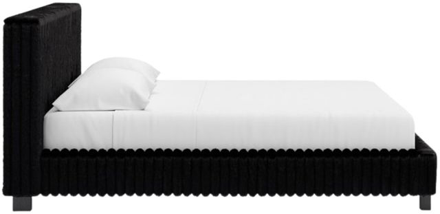 Signature Design by Ashley® Birmonton Black King Upholstered Bed-3