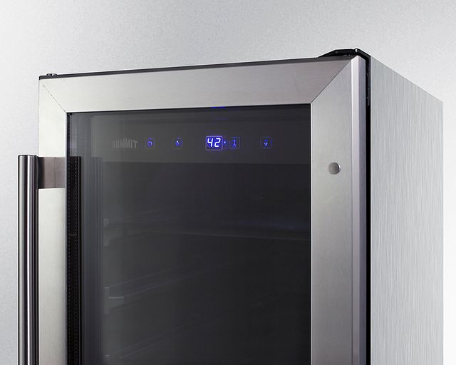 Summit® 2.3 Cu. Ft. Stainless Steel Beverage Center-7