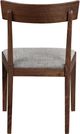 Moe's Home Collection Leone 2-Piece Walnut Brown Dining Chair Set-3