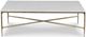 Bassett® Furniture Keswick Bronze/White Rectangular Cocktail Table-1