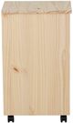 Linon Rudy Unfinished Rolling Storage Cart-5