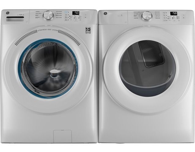 GE® SmartHQ™ 7.8 Cu. Ft. White Electric Dryer-6