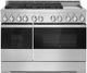 JennAir® Noir™ 48" Stainless Steel Pro Style Natural Gas Range-0