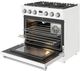Thor Kitchen® A Series 36" White Contemporary Freestanding Pro Style LP Gas Range-4