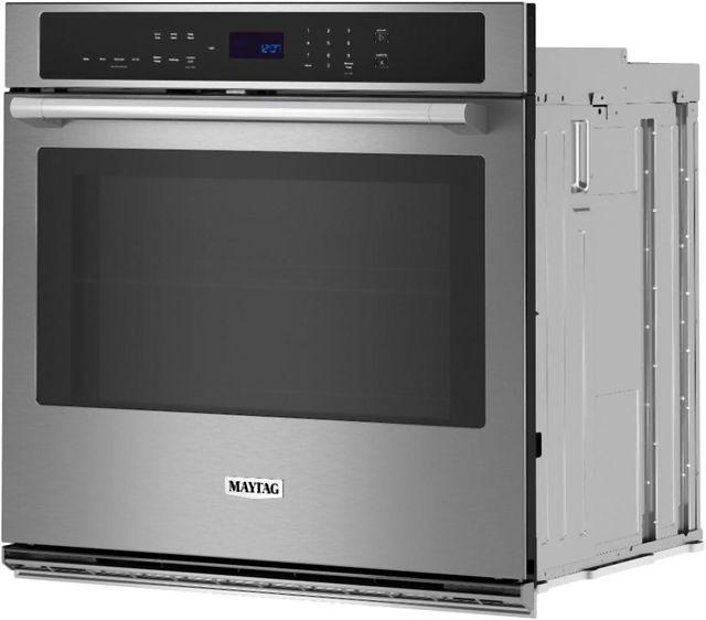 Maytag® 30” Fingerprint Resistant Stainless Steel Single Electric Wall Oven with EvenAir™ True Convection System-4