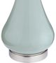Crestview Collection Gillian Green Table Lamp with Brushed Nickel Base -3