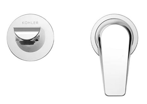 KOHLER® Avid® Polished Chrome Wall-Mount Bathroom Sink Faucet-1
