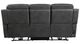 Homelegance® Kellen Smoky Gray Double Power Reclining Sofa-3