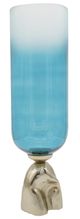 A & B Home Blue/Gold/White Vase-0