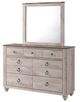 American Wholesale Furniture Jessup Rustic Brown/Gray Dresser-1