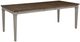 New Classic® Home Furnishings Mariana Vintage Creme Dining Table with Gray Base-0