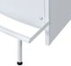 Elements International Valentina White Bar Table-5