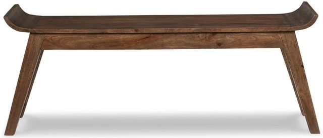 Signature Design by Ashley® Abbianna Medium Brown Accent Bench-1