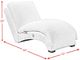 Elements International Nori Fog Chaise with Heat Massage, USBC and LED-2