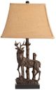 Crestview Collection Deer Brown Table Lamp-2