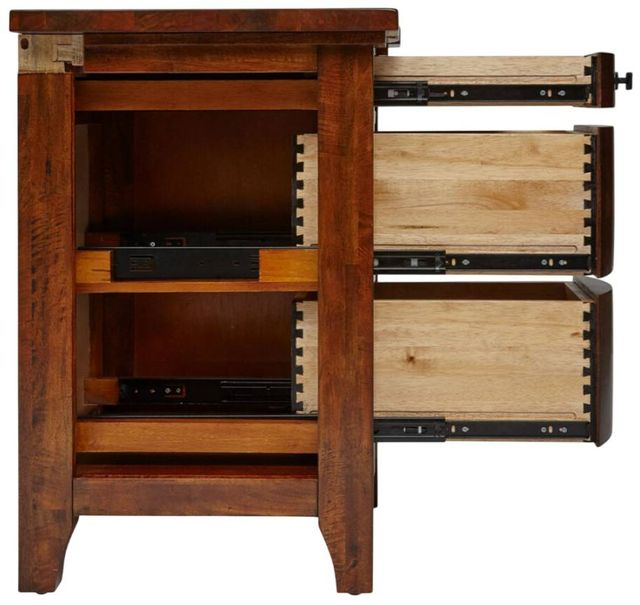 Napa Furniture Design Whistler Retreat Chestnut Small Nightstand-2