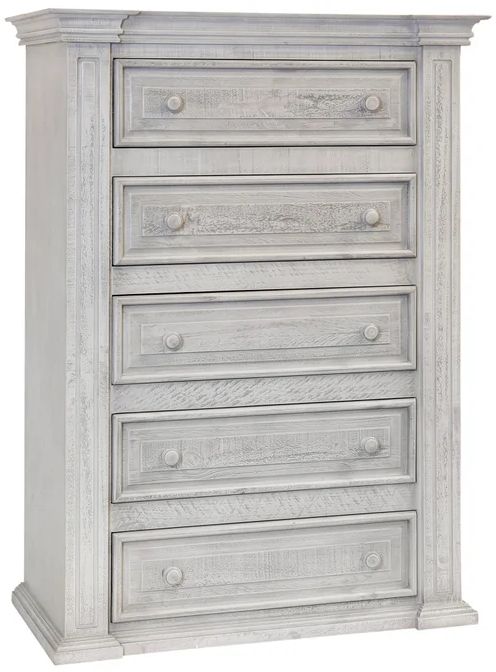 Stylecraft Georgia Gray 5-Drawer Chest-0