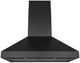 Hauslane 30" Matte Black Wall Mounted Range Hood-0