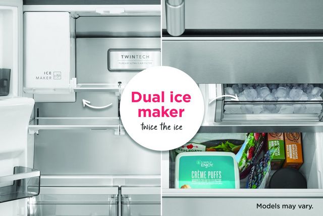 Frigidaire Gallery® 36 in. 22.6 Cu. Ft. Smudge-Proof® Stainless Steel Counter Depth French Door Refrigerator-8