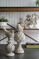 A & B Home Danna White Bird Finial Accent-5