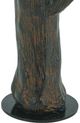 A & B Home Rustic Brown Polyresin Tree Statuary with Round Base-4