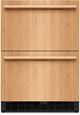 KitchenAid® 24" Panel Ready Undercounter Double-Drawer Refrigerator-0