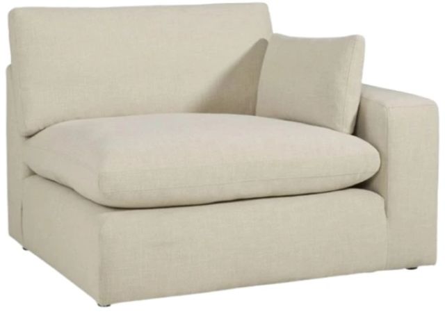 Benchcraft® Elyza 2-Piece Linen Sectional Loveseat-3