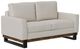 International Furniture Direct Blackburn Ivory Loveseat-0